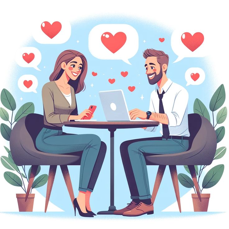 Happy couple